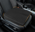 KingPhenix - Cojín premium para asiento de coche, espuma viscoelástica para mejorar la visibilidad al volante, alivia el dolor de coxis y lumbar, para coche, camión y silla de oficina (malla 4D negra) 