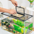 Tapa para Acuario Uross | Magnética con Ventana y Malla Antisalto | Cubierta Protectora para Pecera