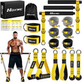 INCOMPLETO-HOXWC Equipo de Pilates pesado, kit de barra de Pilates portátil con bandas de resistencia, equipo de entrenamiento de sentadillas ajustable profesional para hombres, entrenamiento de fuerza muscular en el gimnasio en casa