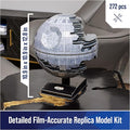 4D Build Star Wars Deluxe Death Star II - Kit de modelo 3D de cartulina de Star Wars, regalos de Star Wars, decoración de escritorio para fanáticos y coleccionistas, 272 piezas