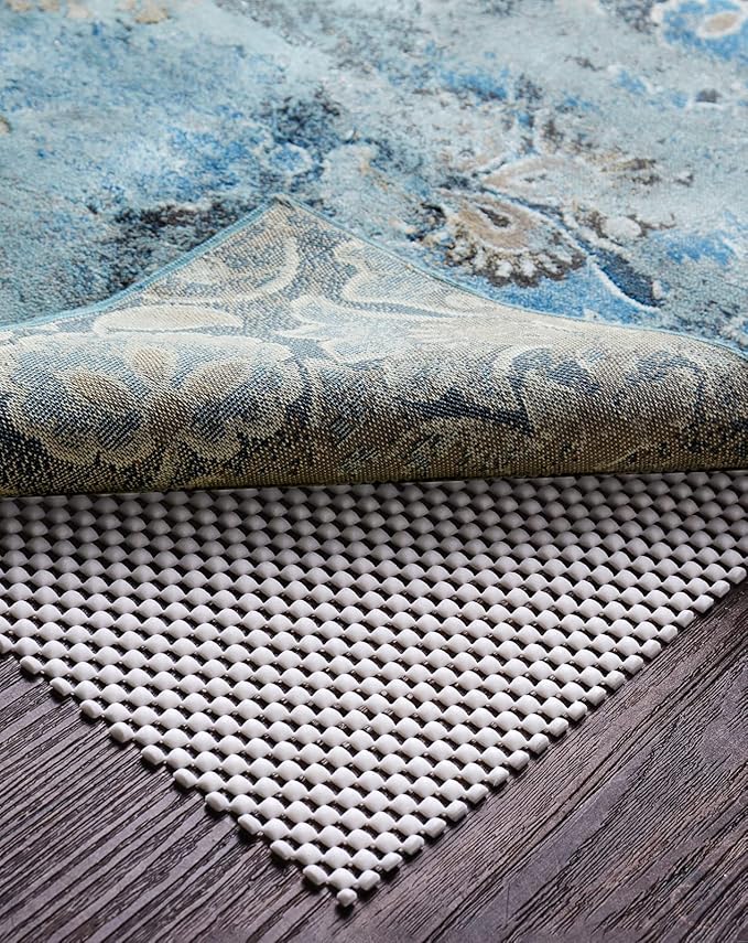 Almohadilla Antideslizante para Alfombra de 5 x 7 pies para pisos de madera dura, almohadillas antideslizantes para alfombras de área, bases antideslizantes gruesas para pisos de azulejo, tapete