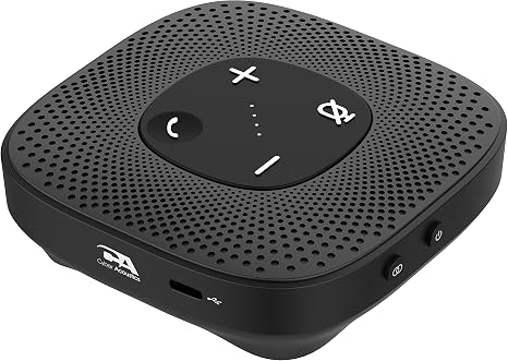 Cyber Acoustics SP-2000 – Altavoz para Conferencias USB y Bluetooth con Micrófono 360° Cancelación de Ruido
