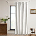 Cortinas Blackout Extra Anchas 152cm x 244cm | Para Sala y Recámara | Lino con Pliegue Pinch | Térmicas y Aislantes | Oscurecen la Habitación
