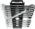 24pc IN/MM TIGHTSPOT Ratcheting Wrench Set - MASTER SET Including Inch & Metric With Quick Access Wrench Organizer - Our standard in combination wrench sets from gear to tip