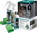 Kit restaurador de fregaderos Shieldon Protects: sistema de 3 pasos: limpiador de fregaderos de cocina de alta resistencia, quitamanchas de agua dura y protector nanosellador para fregaderos de cocina de granito, compuesto, cuarzo, porcelana y cerámica. 