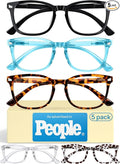 CCVOO 1.0 Lentes de Lectura para Mujeres, Gafas, Lentes de Lectura de Luz Azul para Mujeres, Lentes de Lectura