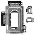 Cubierta protectora para tomacorrientes exteriores ELEGRP, resistente a la intemperie, para montaje horizontal/vertical, cubierta transparente de alta resistencia para tomacorrientes