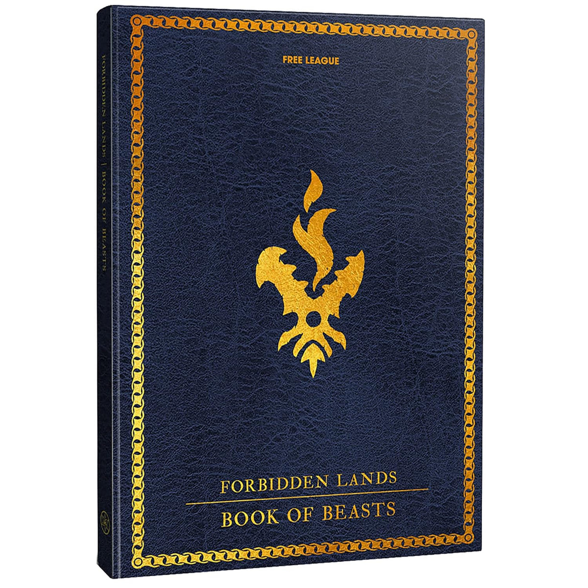 Free League Forbidden Lands: Book of Beasts | Expansión de Bestiario en Tapa Dura para Juego de Rol RPG | Monstruos y Encuentros Letales
