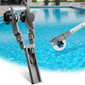 Soporte para tablet de piscina ElaraBerry mejorado, soporte de aleación de aluminio y acero inoxidable para poste de piscina para mantenimiento y spa, apto para tablets de 3 pulgadas x 0-1,8 pulgadas.