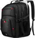Mochila de viaje ZMMMA de 50 litros, mochila de calidad para portátil de 17 pulgadas para hombre, duradera, con gran capacidad de almacenamiento, resistente, apta para TSA, con puerto, mochila universitaria o escolar, regalos para él, hombres y mujeres