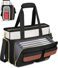 Ytonet Teacher Bag for Women, 15.6 Inch Laptop Tote Bag with Laptop Protective & Accordion File Pockets, Work Bags for Women Nurse Bags Teacher Gift Briefcase for Office, Business, College, Nursing