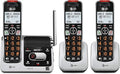 AT&T BL102-2 DECT 6.0 - Juego de 2 teléfonos inalámbricos para el hogar con contestador