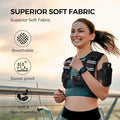 Chaleco con Peso PACEARTH Ajustable — 6lb a 30lb con Franja Reflectiva para Entrenamiento, Correr y Caminar