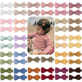 CÉLLOT Clips para Cabello de Bebé – 50 Piezas con Moños Alineados para Niñas