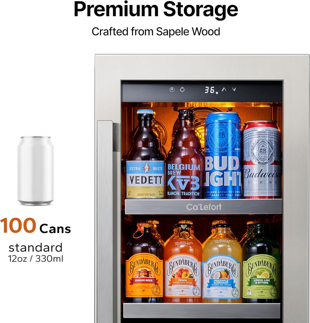 Refrigerador de bebidas Ca'Lefort de 15 pulgadas
