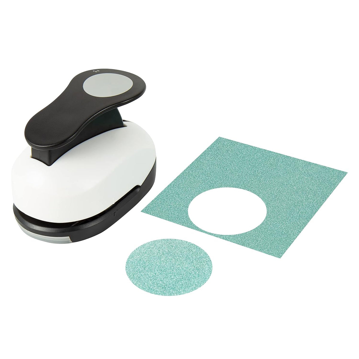 Perforador de Círculos de 50.8mm - Cortador de Papel para Manualidades - Perforador Grande Versátil para Scrapbooking, Grabado, Artes DIY y Trabajos Manuales (Circular)