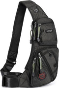 Bolso Cruzado NICGID tipo Sling | Mochila de Pecho y Hombro | Bolso Casual Diario para Hombre y Mujer ARTICULO SE MUESTRA COMO EN LA SEGUNDA IMAGEN