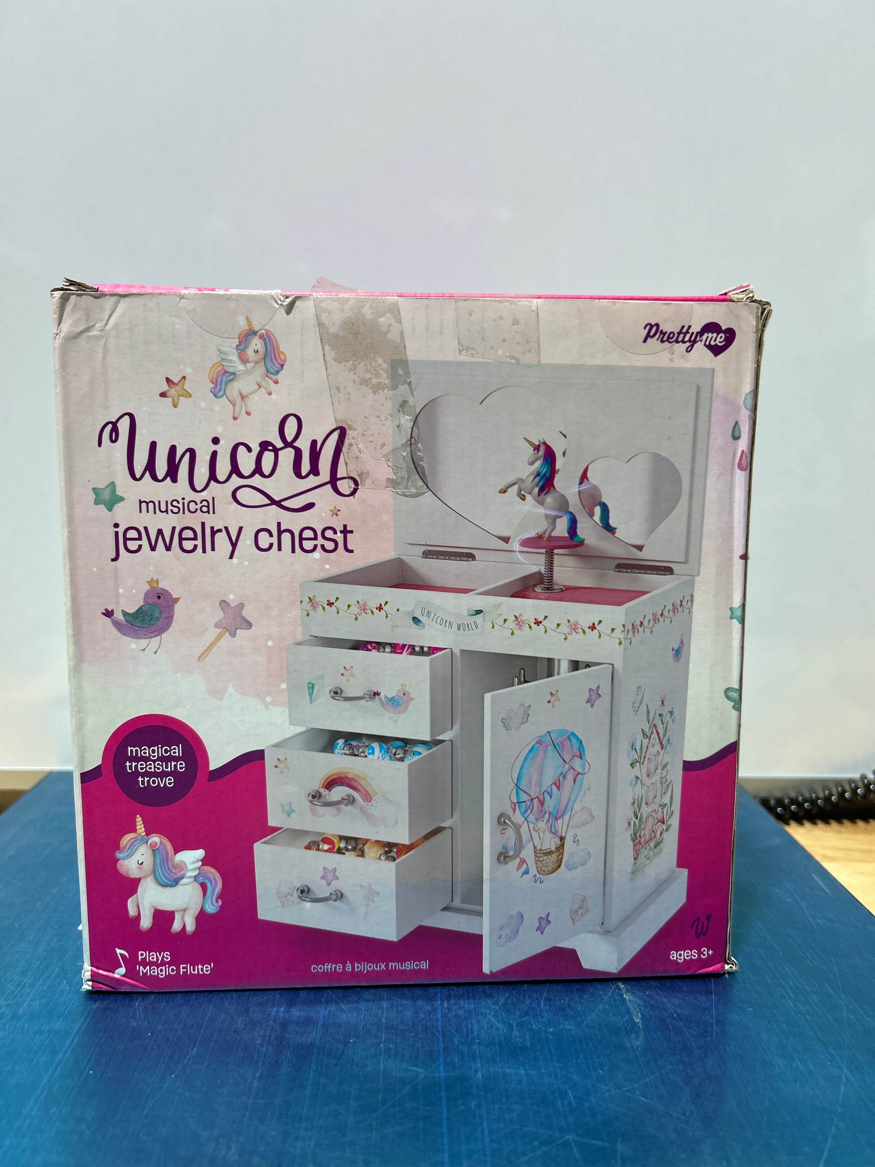 Pretty Me Unicorn Musical Jewelry Box for Kids - Gifts for Girls, Ages 3-8, Best Princess Room Toys Gift for Age 3, 4, 5, 6, 7, 8 Year Old Little Girl - Birthday Present Toy Ideas Music