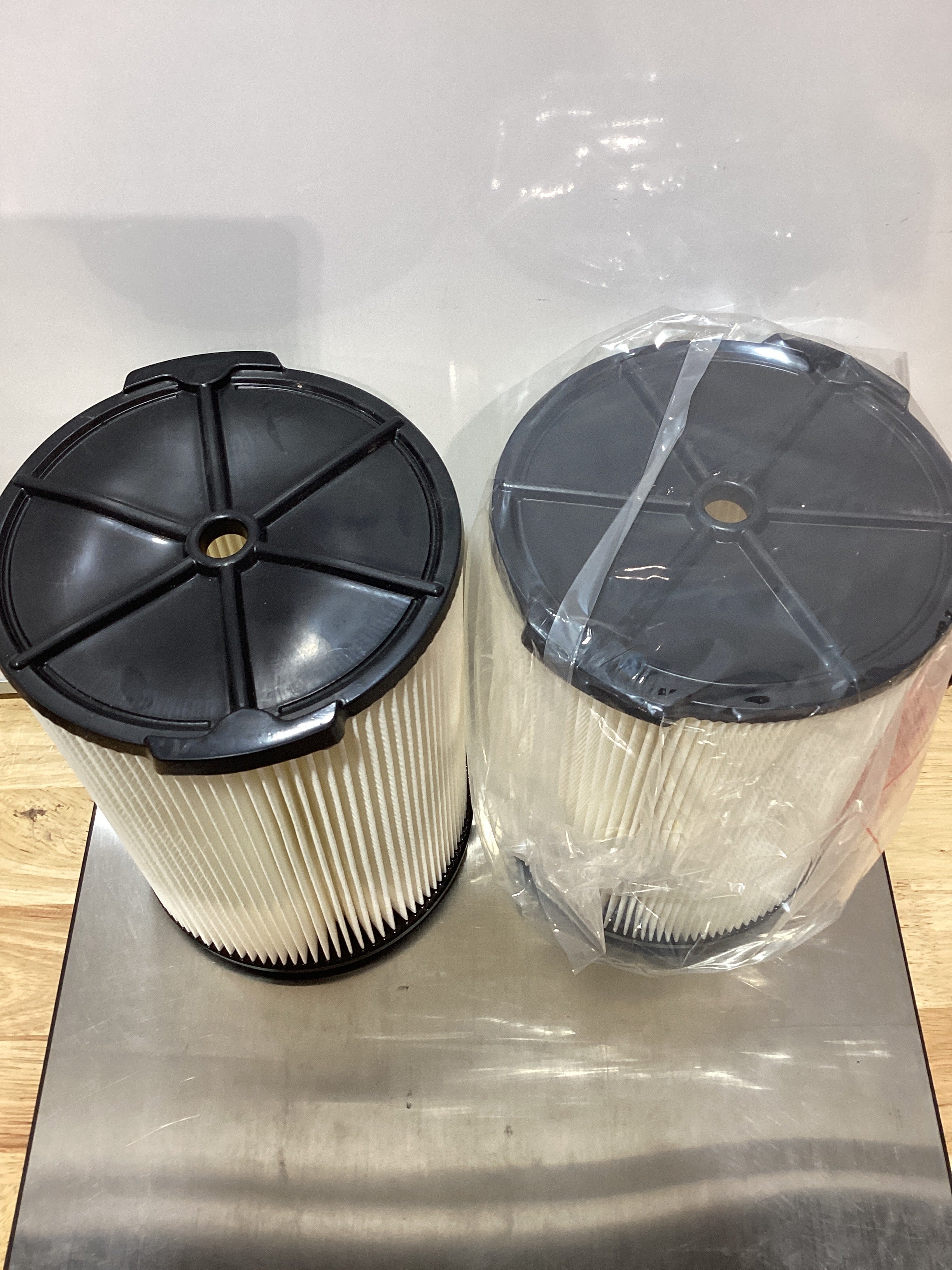 Pack 2 Filtros VF4000 para Aspiradora Ridgid Shop Vac 5-20 Galones | 3 Capas, Seco y Húmedo