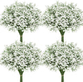 Flores Artificiales Gypsophila Roberly 30 Piezas 22" | Tacto Real, Tallo Largo, DIY Ramo, Jarzón, Boda, Jardín y Hogar