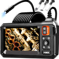 Cámara endoscópica Daxiongmao con luz, endoscopio HD 1080P, cámara tipo serpiente impermeable IP67. Ideal para inspeccionar paredes, conductos de ventilación, motores de automóviles y tuberías. Un excelente regalo para hombres (5 metros).
