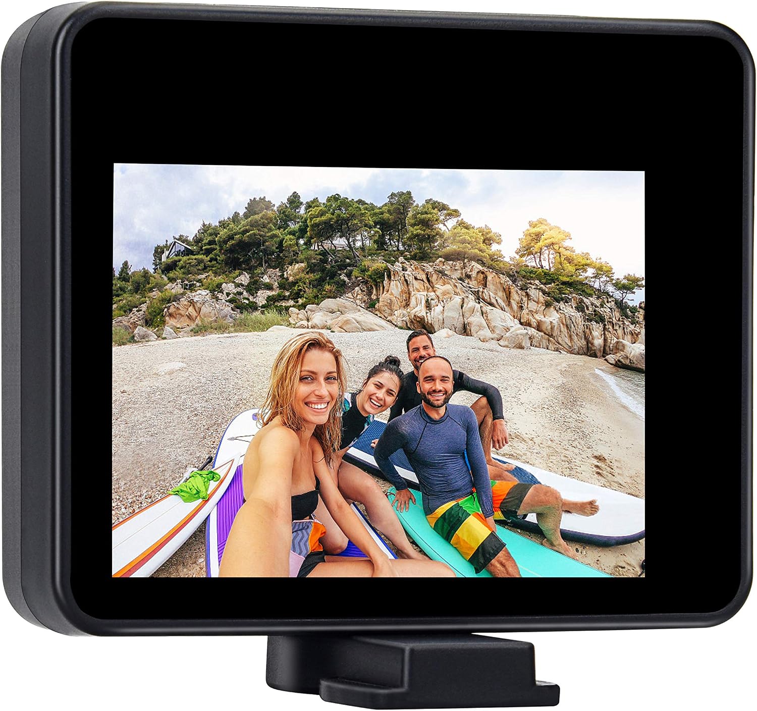 Pantalla LCD Suptig para selfies, compatible con GoPro Hero 9, Hero 8, Hero 7, Hero 6, Hero 5, Hero 4, 3+, 3 y AKASO Campark SLR More Action Cam. 2.0 pulgadas. Resistencia al agua IP68.