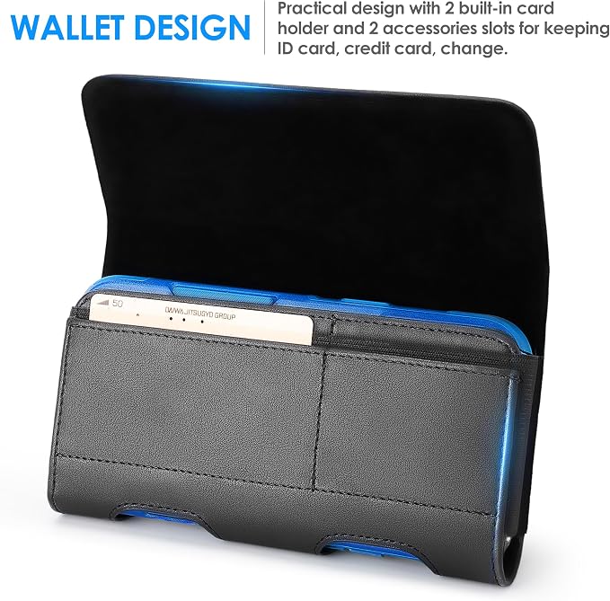 Mopaclle Funda para Teléfono para iPhone 17 Pro Max, 17 Air, iPhone 16 Pro Max, 15 Pro Max 15 Plus, 14 Pro Max 13 Pro Max, 12 Pro Max, Funda Premium para Cinturón de Teléfono Celular para Hombres