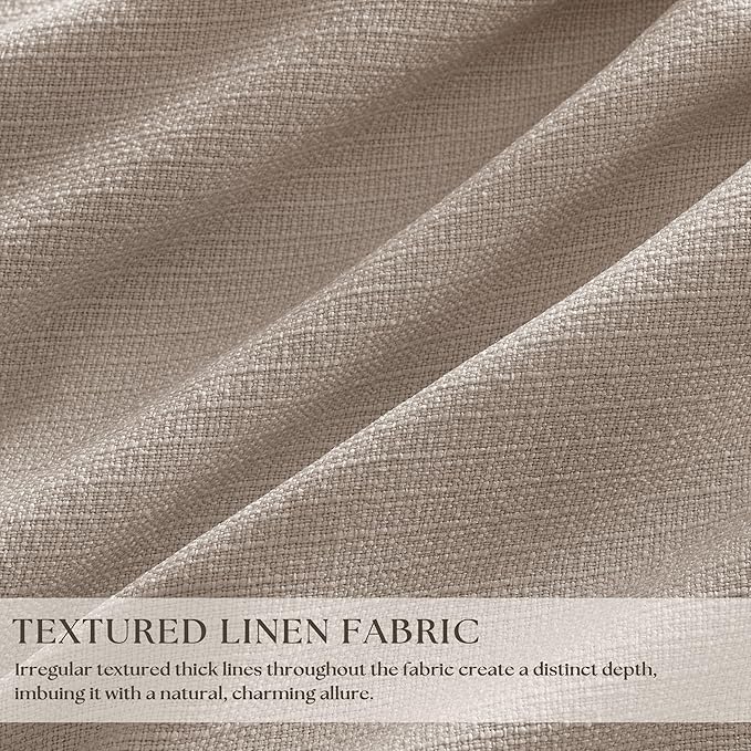 Cortina Plisada Extra Ancha 70" Doble Capa 108" | Blackout Térmico | Tab Trasero | Puerta Corrediza | 1 Panel Beige Birch
