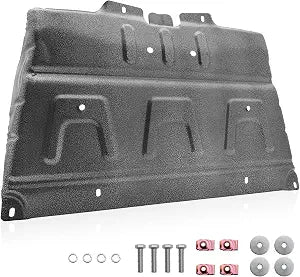 Panel de protección contra salpicaduras de motor de acero al manganeso compatible con Ford F150 2015-2020