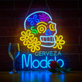 ( PRODUCTO VIENE CON CABLE USB ) Yooyneon Letrero Neón para Pared | Modelo Cerveza Bar Cerveza | PRODUCTO VIENE COMO EN LA SEGUNDA IMAGEN