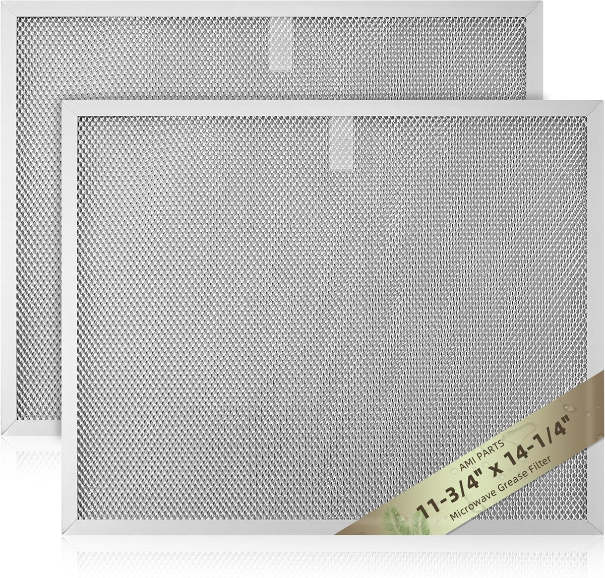 Filtro de Campana Extractora AMI PARTS Pack x2 | Reemplazo Broan 30" Serie QS, BPS2FA30, 99010299, 99010305