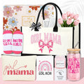 Girl Mom Gifts, Christmas Birthday Gifts for New Girl Mom Mama | Christmas Ideas Gift for New Boy Mom Essentials Care Package Gift Basket Set of 7