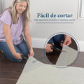 Almohadilla Antideslizante para Alfombra de 5 x 7 pies para pisos de madera dura, almohadillas antideslizantes para alfombras de área, bases antideslizantes gruesas para pisos de azulejo, tapete