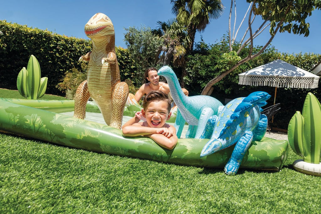 INTEX Jurassic Adventure - Piscina inflable para niños