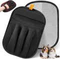 Guante Remoción Pelo Mascotas Salhap para Gatos y Perros, Guante Pelo Mascota Electroestático Cinco Dedos Mejorado, Herramienta Cepillo Mágico Reutilizable para Ropa, Sofá, Alfombra, Asiento Carro