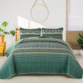 WONGS BEDDING Colcha, 220 x 240 cm, Manta para cama, Manta estilo boho, Edredón