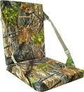 Cojín de Asiento AUSCAMOTEK con Respaldo, Camuflaje Bosque Primaveral