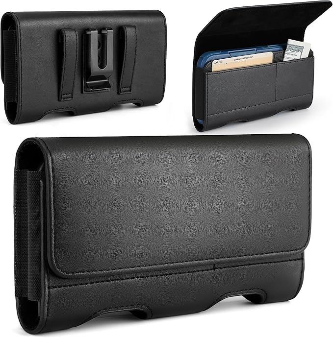 Mopaclle Funda para Teléfono para iPhone 17 Pro Max, 17 Air, iPhone 16 Pro Max, 15 Pro Max 15 Plus, 14 Pro Max 13 Pro Max, 12 Pro Max, Funda Premium para Cinturón de Teléfono Celular para Hombres