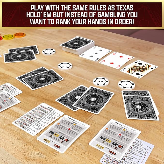 Thames & Kosmos: The Gang - Juego de cartas de póquer cooperativo