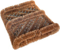 NINAMAR Tapete para Puerta Rascador de Botas de Fibra de Coco Natural – Antideslizante y Duradero para Entrada del Hogar