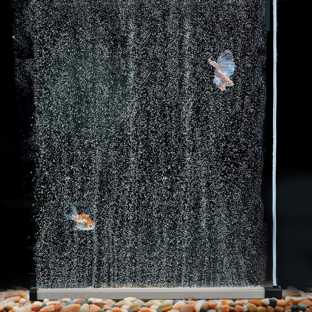 Tira de Burbujas para Acuario 35 cm – Cortina de Aire Nano, Difusor Silencioso, Agua Dulce y Salada