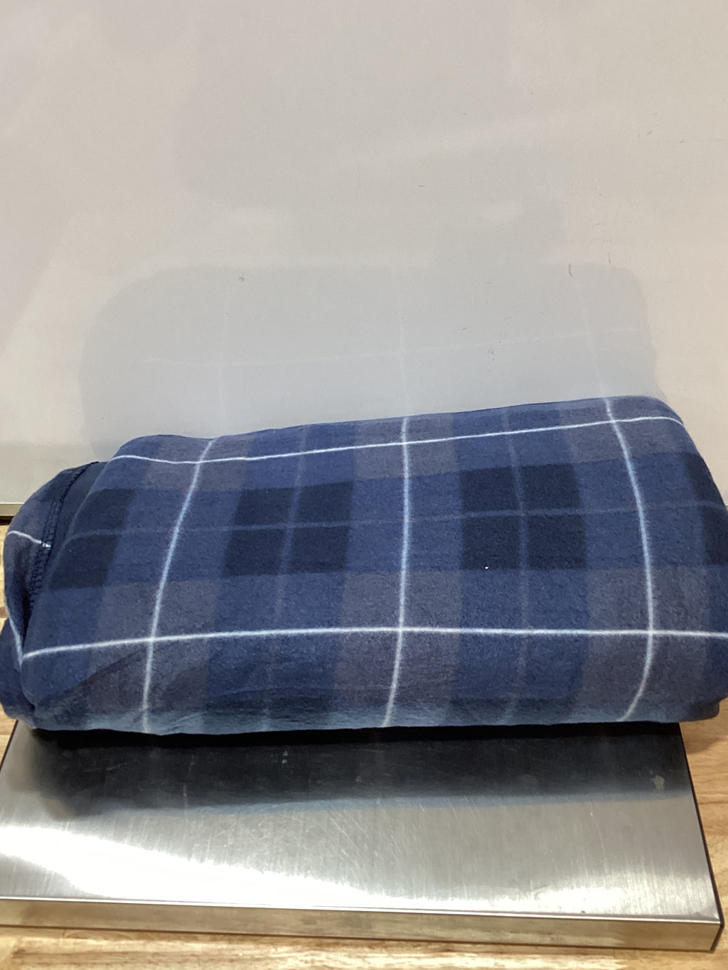 Cobija Eléctrica Sunbeam Royal Ultra – 4 Niveles de Calor, Apagado Automático, Cuadros Azul, 127x152 cm