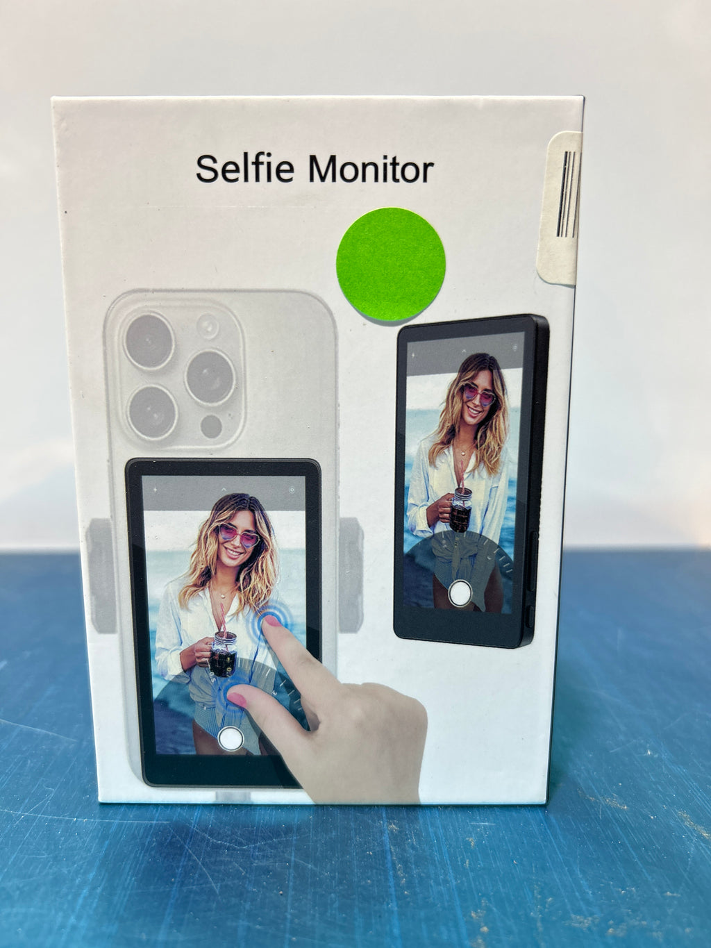Monitor de selfie con pantalla táctil para iPhone 7-16, Young Master 4 pulgadas 4K 30 fps, cámara trasera magnética con altavoz para Vlog, YouTube, Tiktok, transmisión en vivo, grabación de video, creador de contenido, P2P inalámbrico 