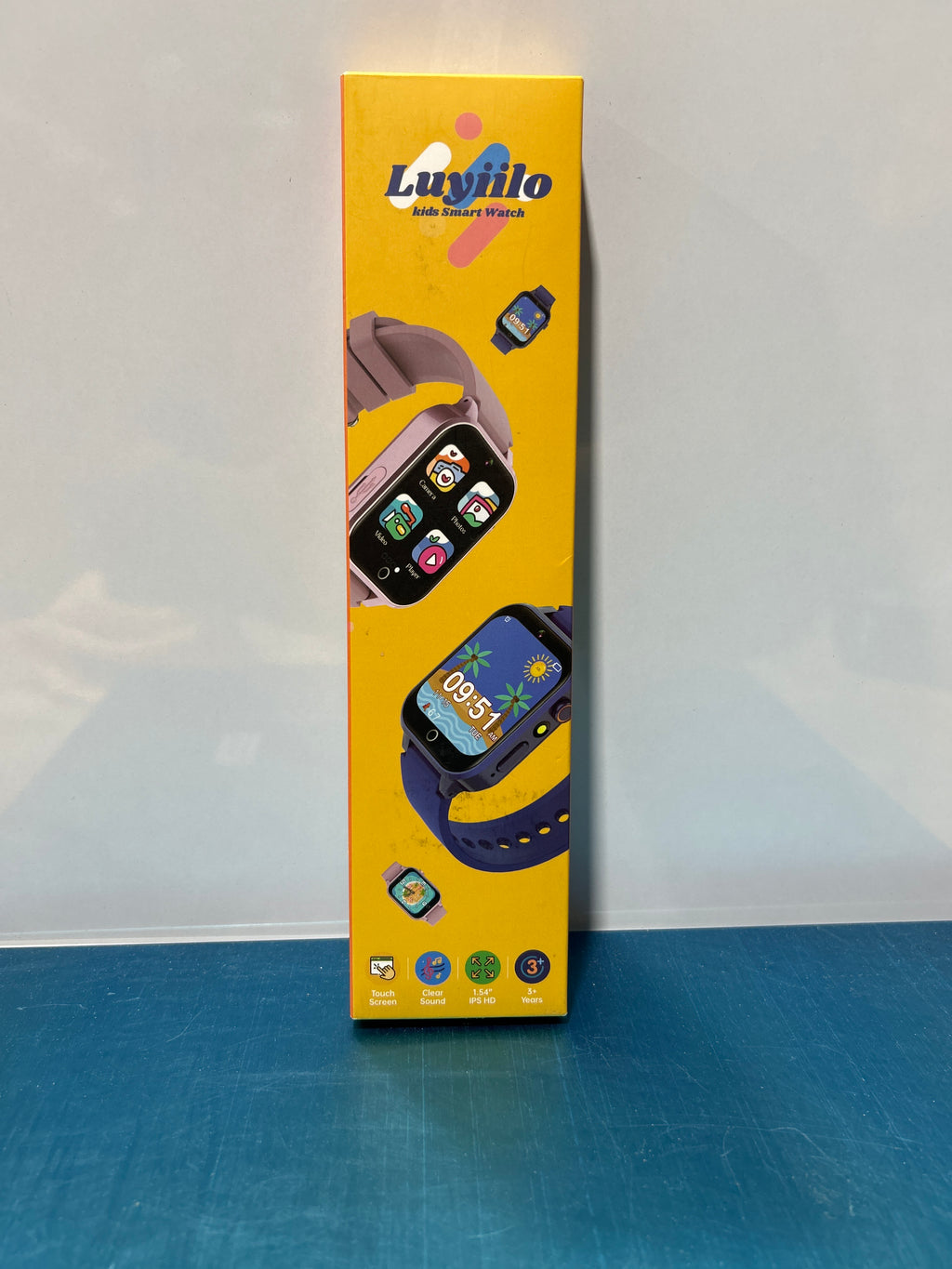 Reloj de juegos para niños Luyiilo con 26 juegos de rompecabezas, pantalla táctil, cámara HD, despertador, juguetes para niños de 4 a 12 años. Regalo de cumpleaños para niños y niñas (rosa). 