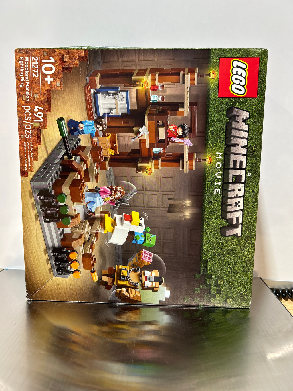 LEGO Minecraft Mansión del Bosque: Ring de Combate (21272) – Para Niños 10+ Años