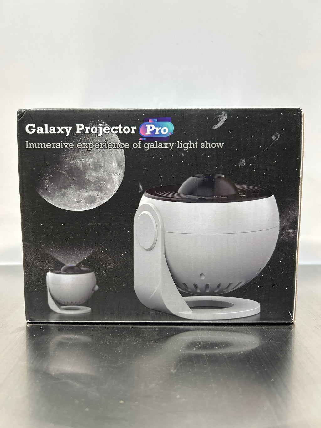 Planetarium Projector Pro 2025 – Proyector de Estrellas 13 en 1, Rotación 360°, Temporizador, Luz Nocturna HD para Habitación – Blanco