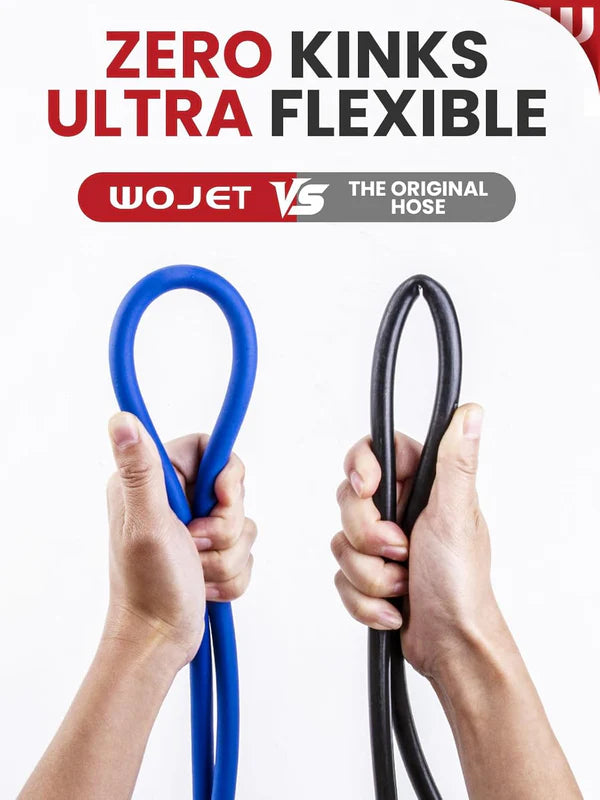 UBERFLEX Manguera para Hidrolavadora Antitorsión 1/4" 3,100 PSI 50 Pies con 2 Conectores 22MM – Fabricada en EE.UU.