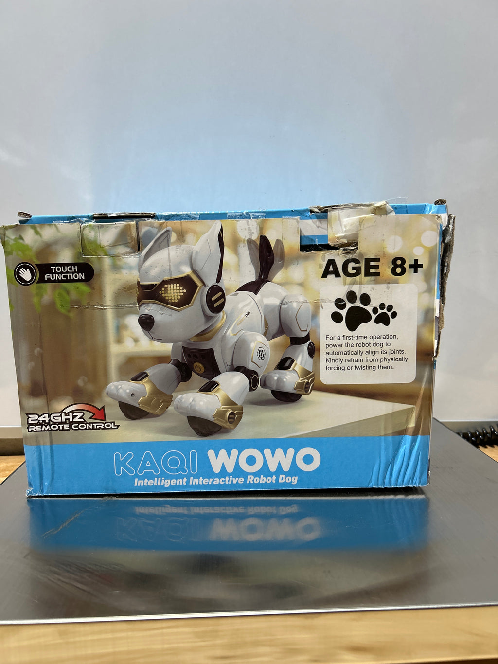 Juguetes de perro robot para niños, perro robot con control remoto, control táctil y por voz, juguete interactivo programable para cachorros, canta y baila, mascota robot recargable para niños y niñas. 