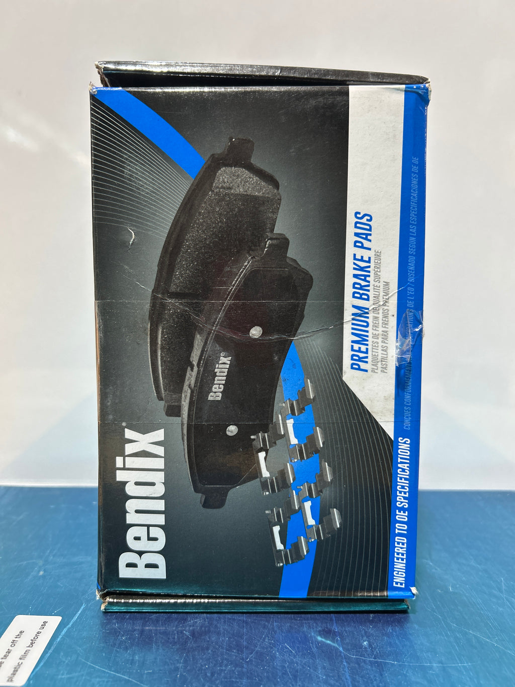 Pastillas de freno delanteras de cerámica Bendix Premium SBC1736 para INFINITI Q50 (2014-2023), Q60 (2016-2022), QX50 (2016-2017, 2019-2023), QX55 (2022-2024), Nissan Rogue (modelos de 3 filas) (2014-2020), X-Trail (2015, 2017-2023) 