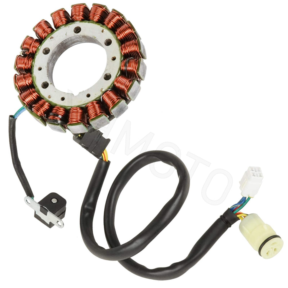 Bobina Estátor Magnético LOONGPART para Yamaha Grizzly 660 / YFM 660 / Rhino 660 / YXR660 (2002-2008) – Números de Parte: 5KM-81410-00-00 / 5GH-81410-00-00 / 5ND-81410-00-00